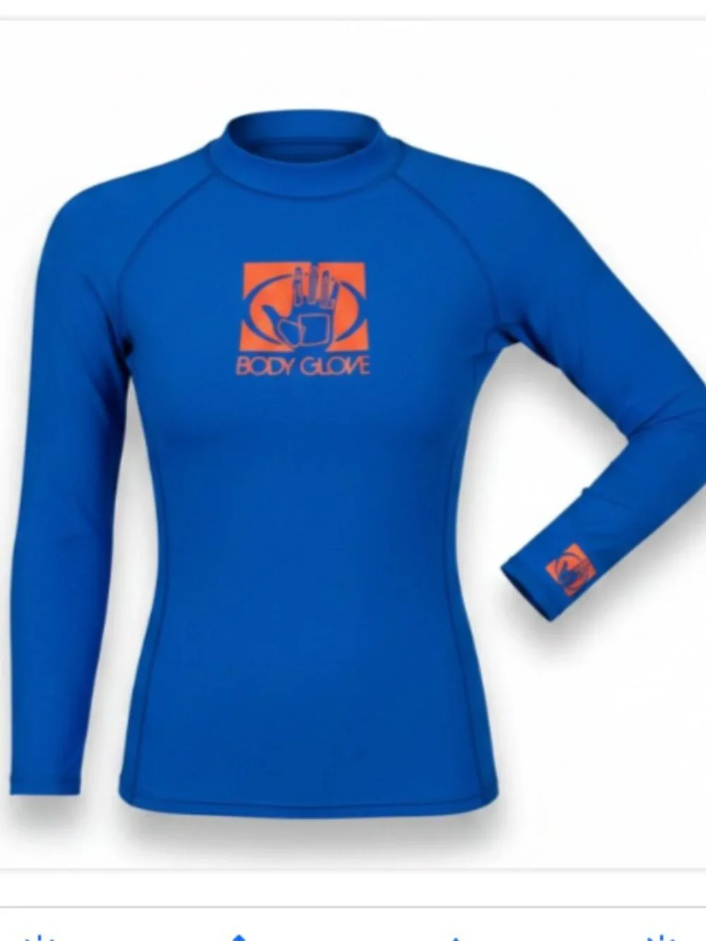Body Glove Rash Guard Surf Swim Top Long Sleeve‎ Unisex Kids Sz 16 Blue 279D
